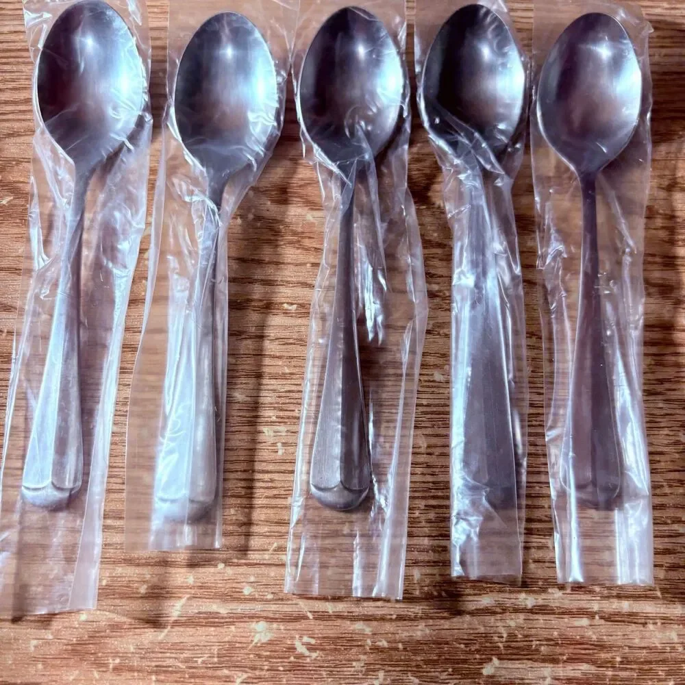 5 Teaspoons Oxford Hall Sagamore Japan Stainless Flatware Satin #14